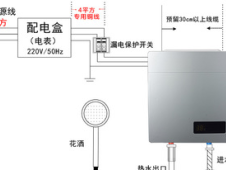 恒温即热式电热水器