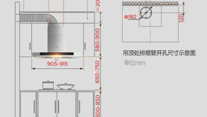 吸油烟机安装高度