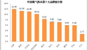 燃气热水器十大牌子